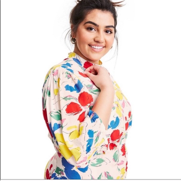 RIXO Dresses Rixo X Target White Floral 3s Throwback Dress Poshmark